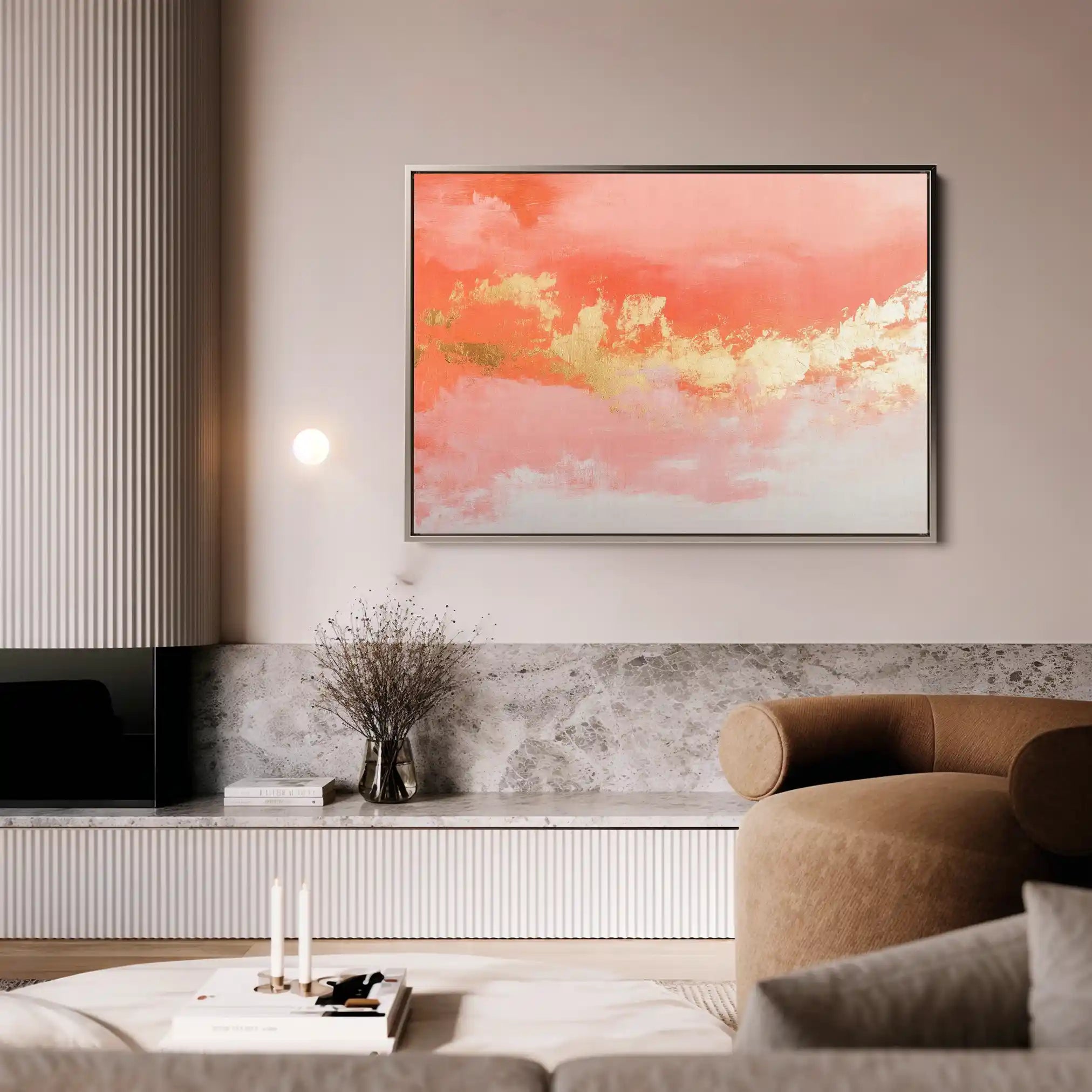 Abstract 492 Canvas Art 60 x 40 cm / Stretched on hidden frame