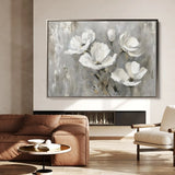 Floral Canvas Wall Art WAD492-F 90 x 60 cm / Stretched on hidden frame