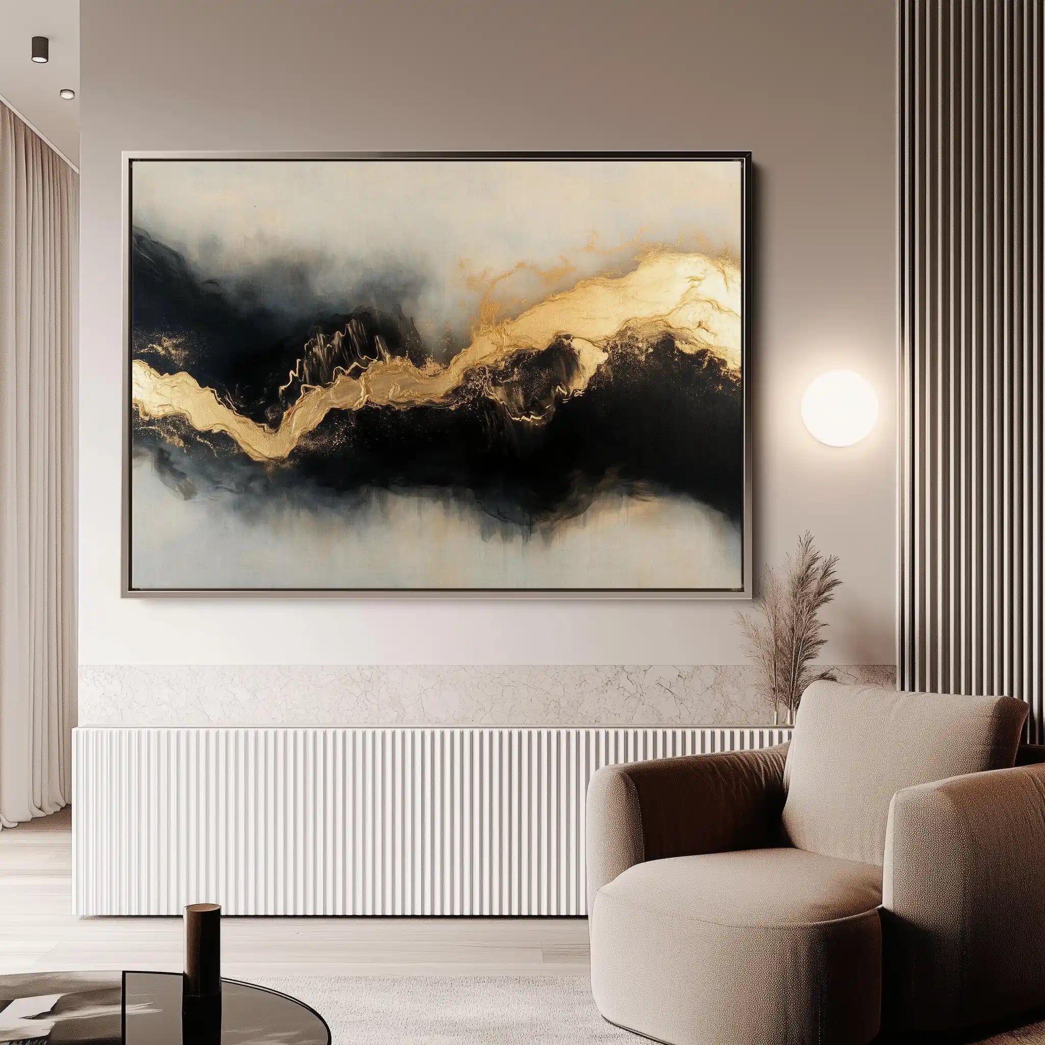 Abstract 493 Canvas Art 60 x 40 cm / Stretched on hidden frame