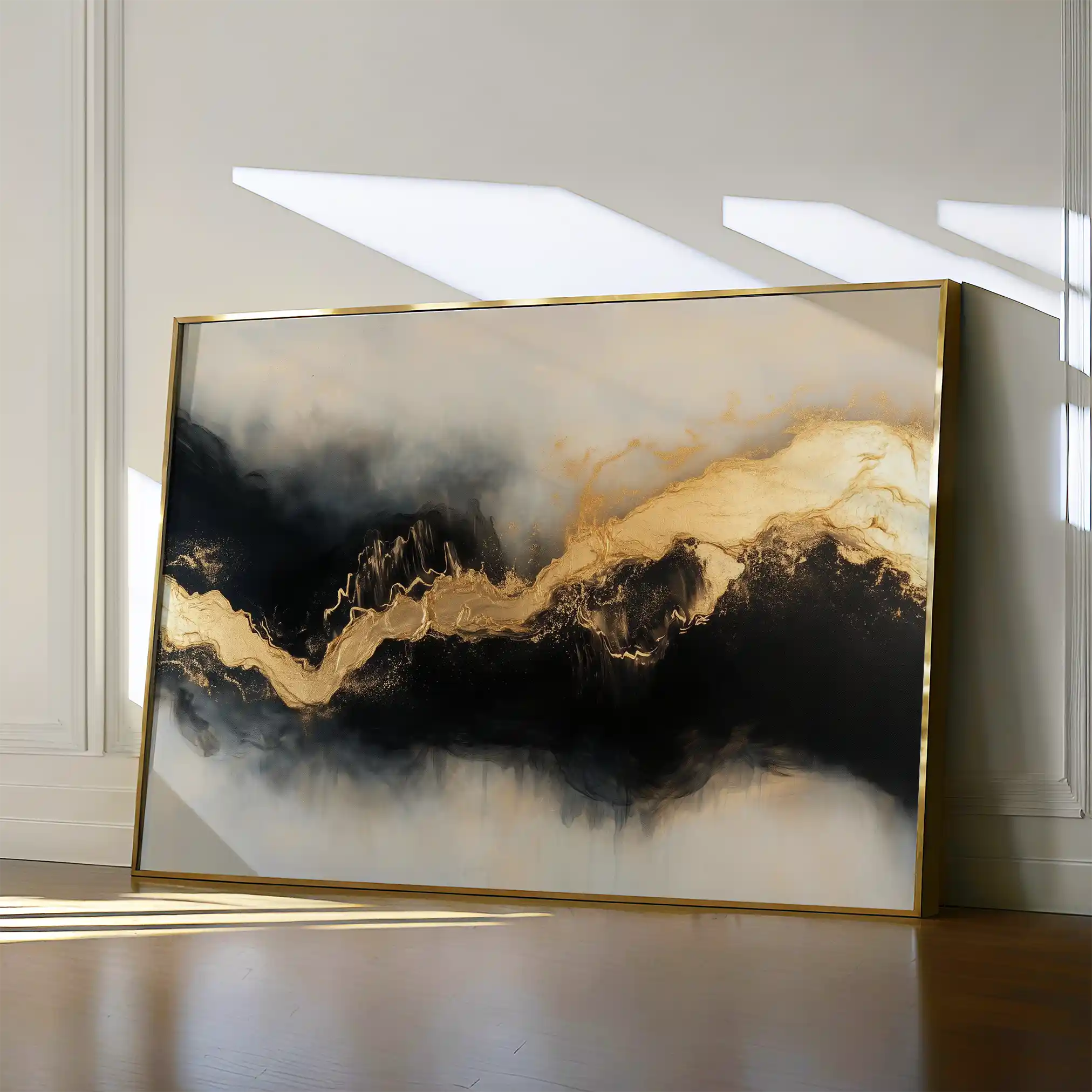 Abstract 493 Canvas Art 60 x 40 cm / Stretched on hidden frame