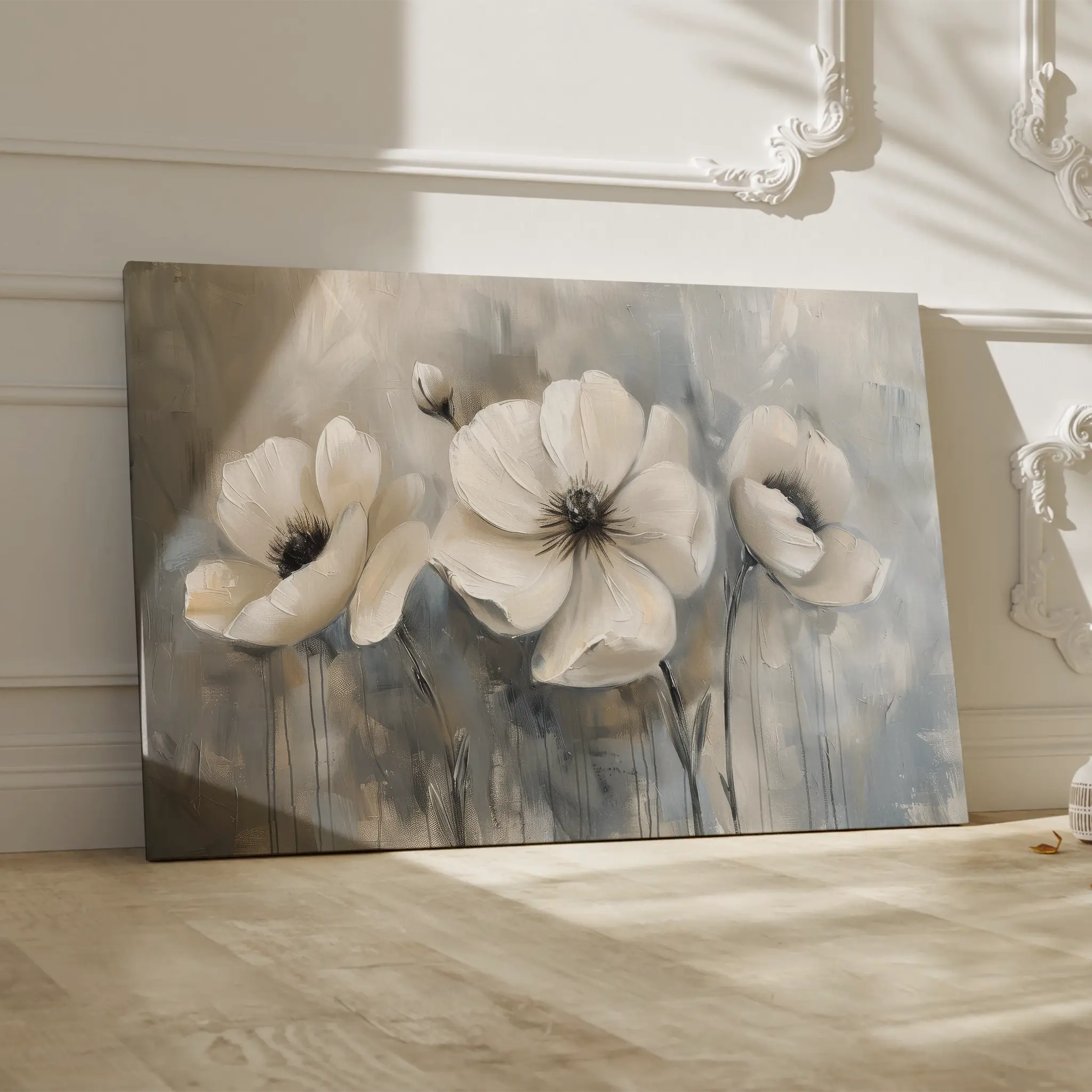 Floral Canvas Wall Art WAD493-F 90 x 60 cm / Stretched on hidden frame