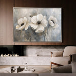 Floral Canvas Wall Art WAD493-F 90 x 60 cm / Stretched on hidden frame