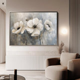 Floral Canvas Wall Art WAD493-F 90 x 60 cm / Stretched on hidden frame