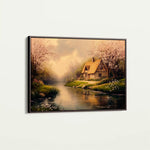 Landscape 494 Canvas Art 90 x 60 cm / Stretched on hidden frame