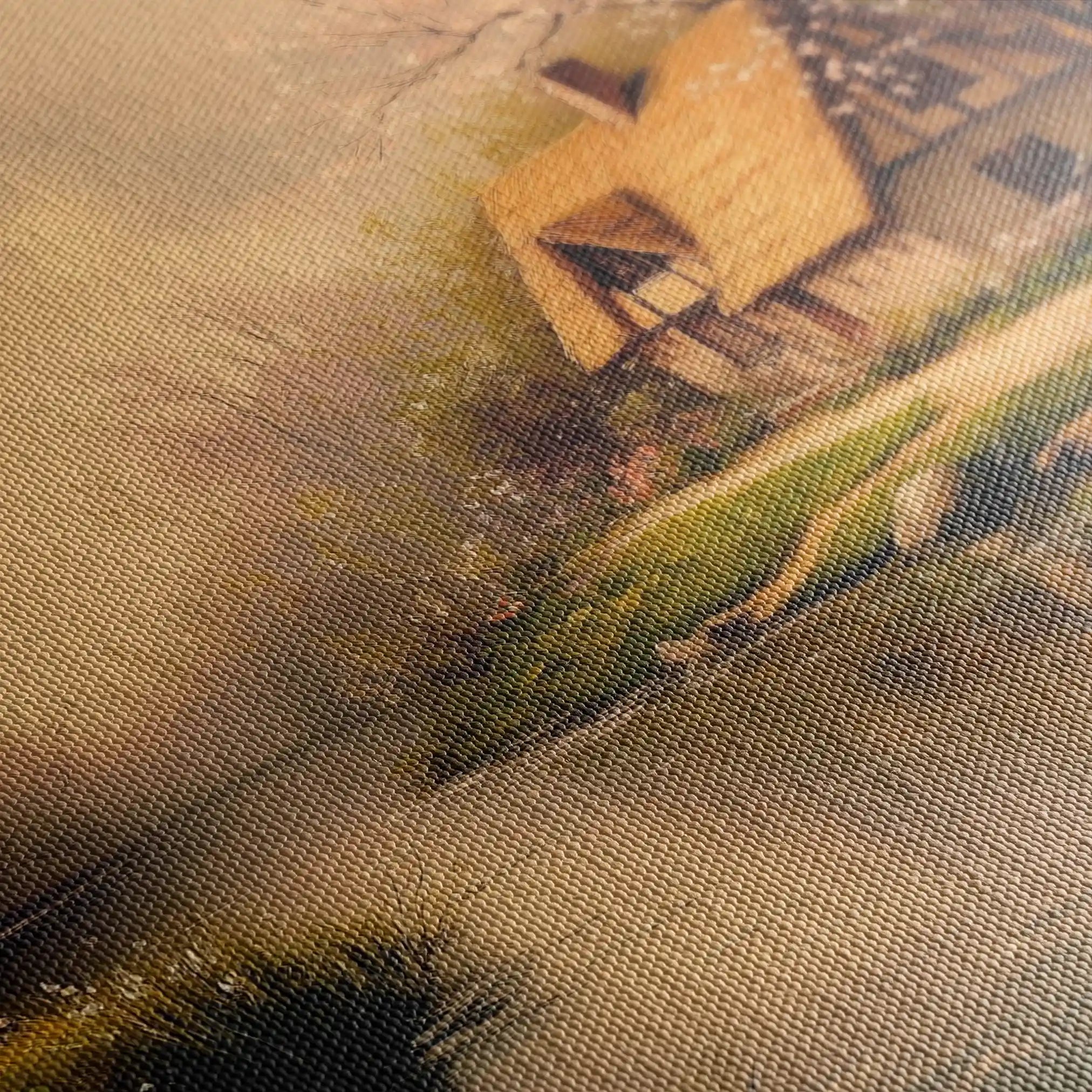 Landscape 494 Canvas Art 90 x 60 cm / Stretched on hidden frame