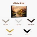 Landscape 494 Canvas Art 90 x 60 cm / Stretched on hidden frame