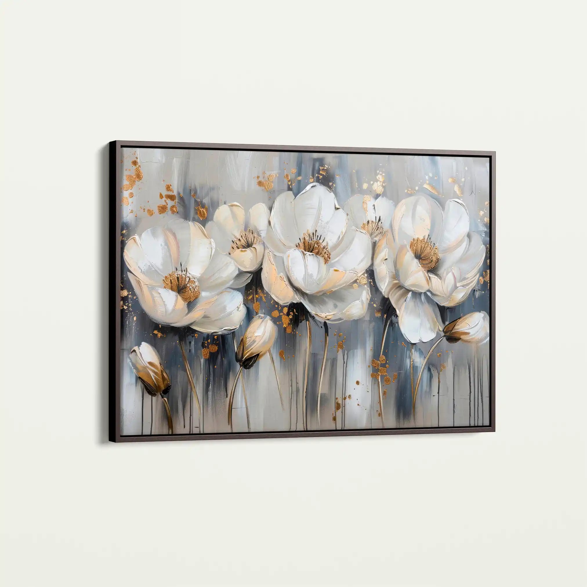 Floral Canvas Wall Art WAD495-F 90 x 60 cm / Stretched on hidden frame