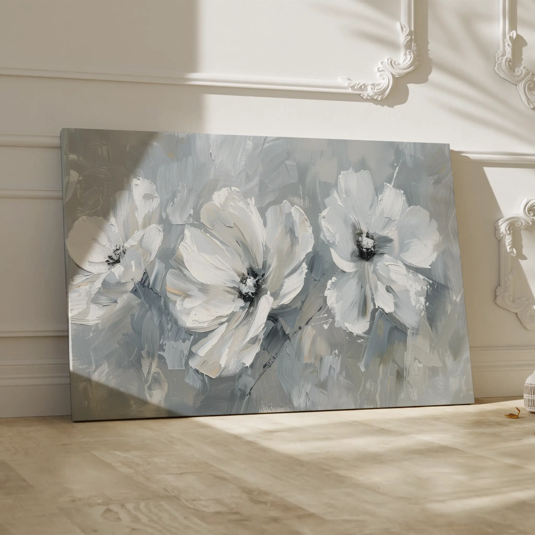 Floral Canvas Wall Art WAD496-F 90 x 60 cm / Stretched on hidden frame