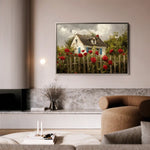 Landscape 497 Canvas Art 90 x 60 cm / Stretched on hidden frame