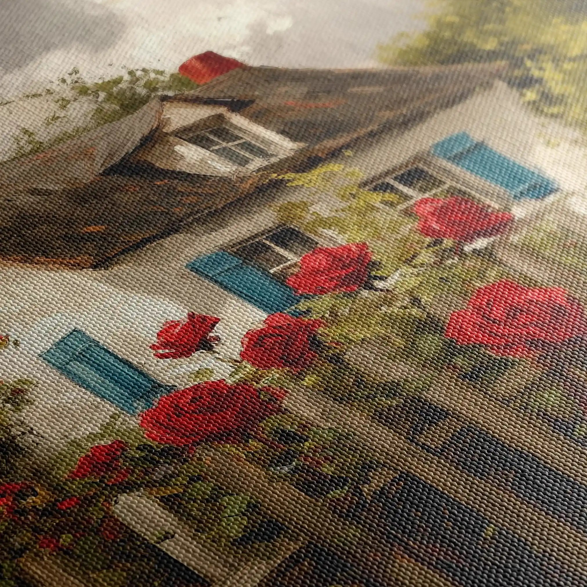 Landscape 497 Canvas Art 90 x 60 cm / Stretched on hidden frame