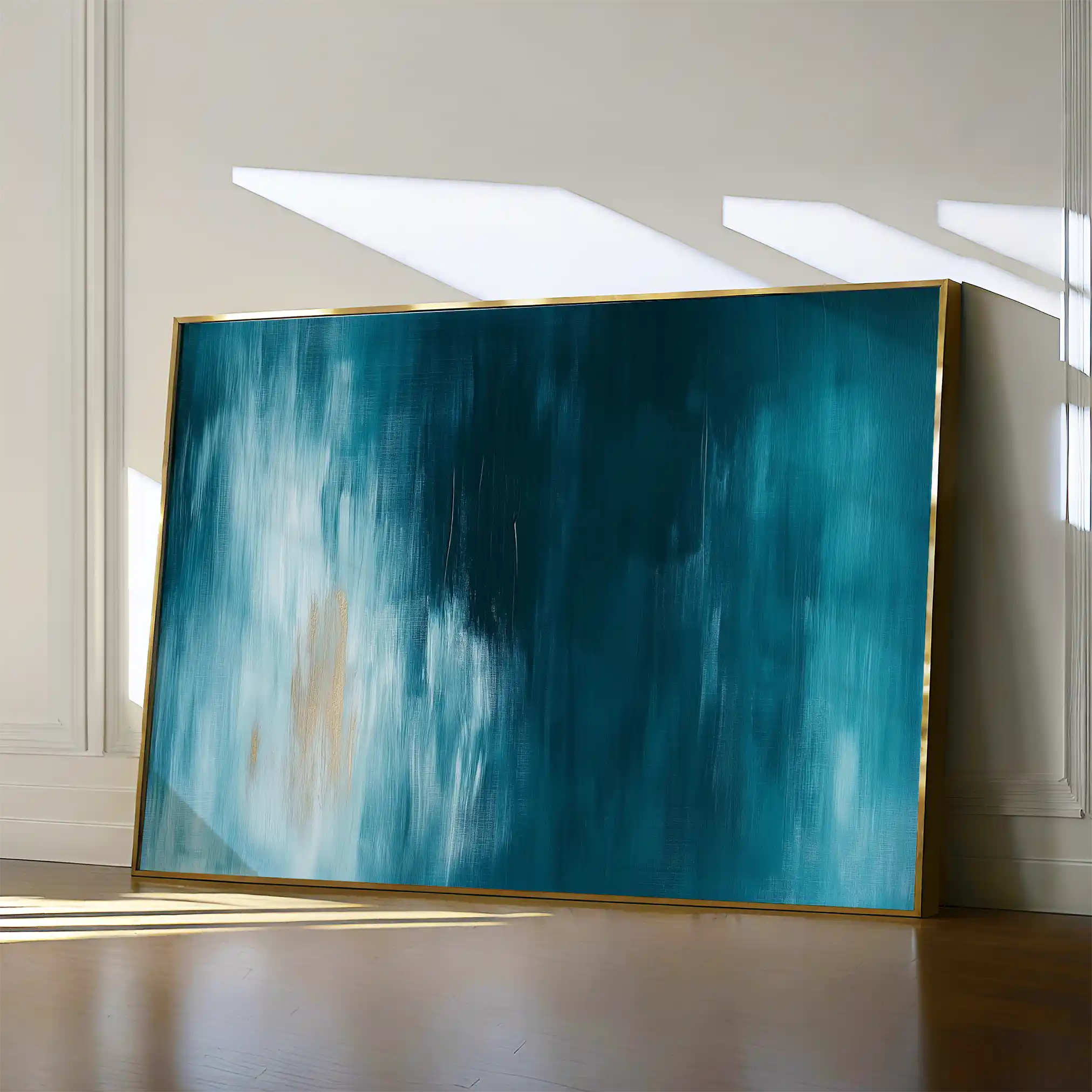 Abstract Canvas Wall Art WAD498-A 90 x 60 cm / Stretched on hidden frame