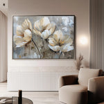 Floral Canvas Wall Art WAD498-F 90 x 60 cm / Stretched on hidden frame