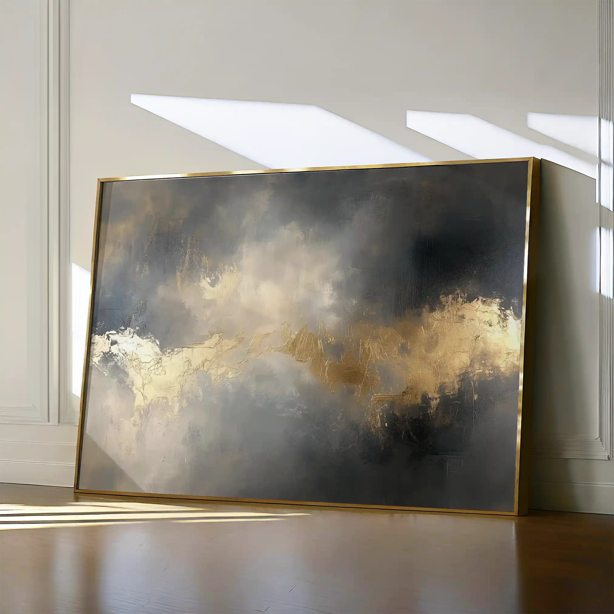 Abstract 499 Canvas Art 60 x 40 cm / Stretched on hidden frame