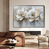 Floral Canvas Wall Art WAD499-F 90 x 60 cm / Stretched on hidden frame