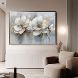 Floral Canvas Wall Art WAD499-F 90 x 60 cm / Stretched on hidden frame