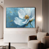 Floral Canvas Wall Art WAD501-F 90 x 60 cm / Stretched on hidden frame