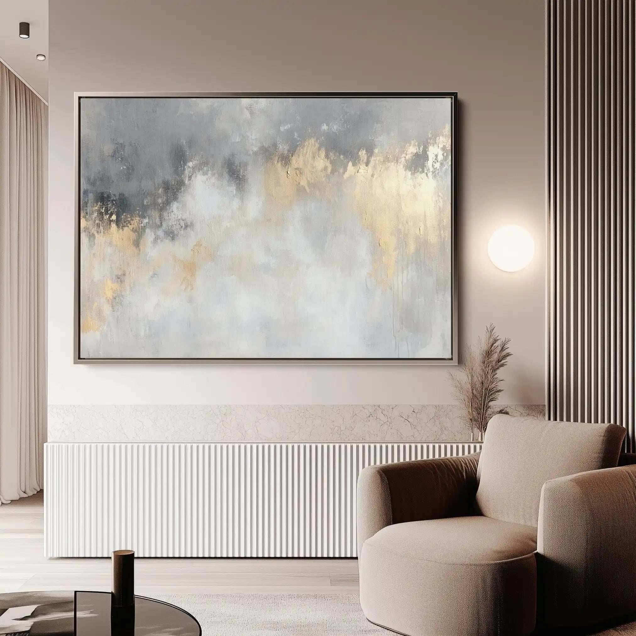 Abstract 503 Canvas Art 60 x 40 cm / Stretched on hidden frame