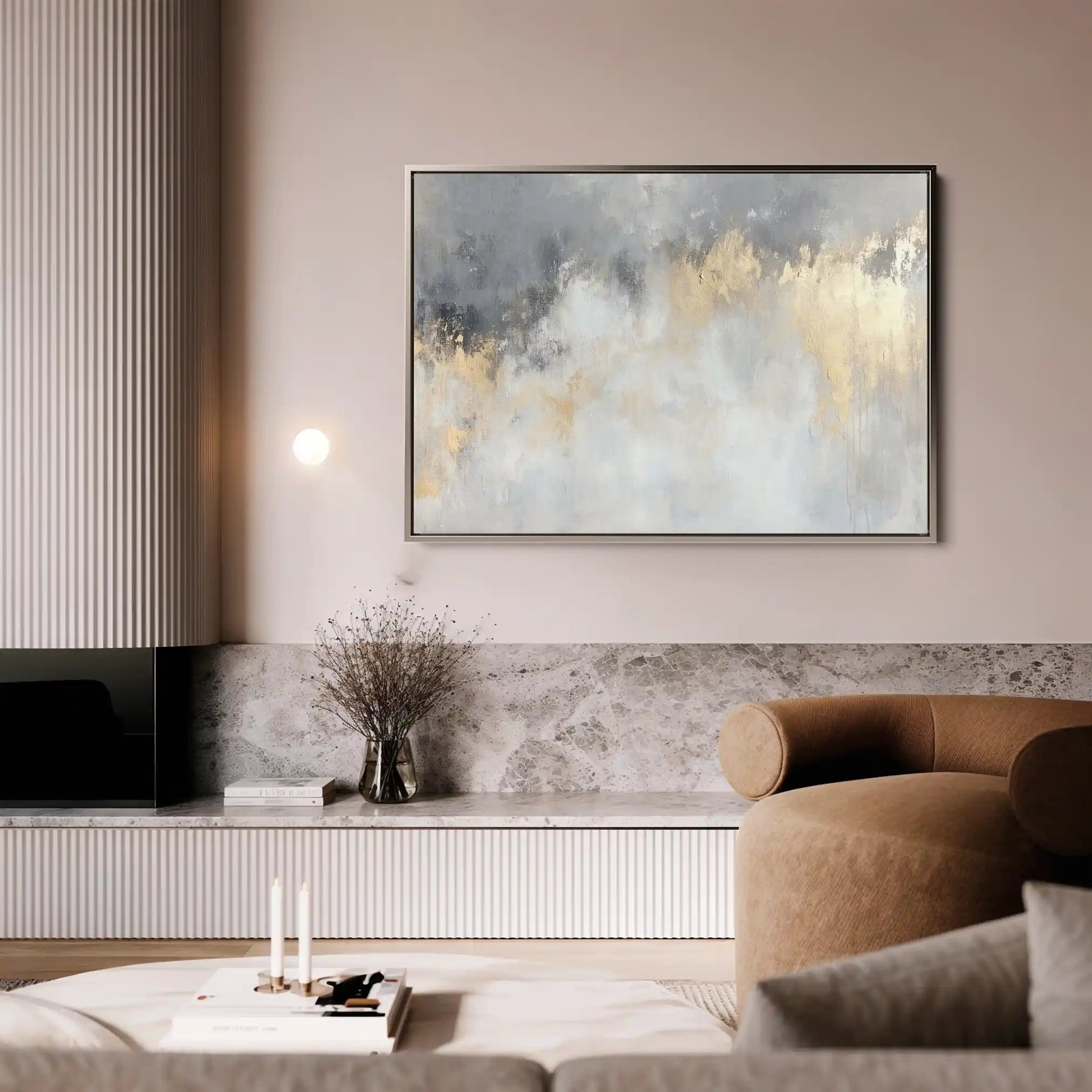 Abstract 503 Canvas Art 60 x 40 cm / Stretched on hidden frame