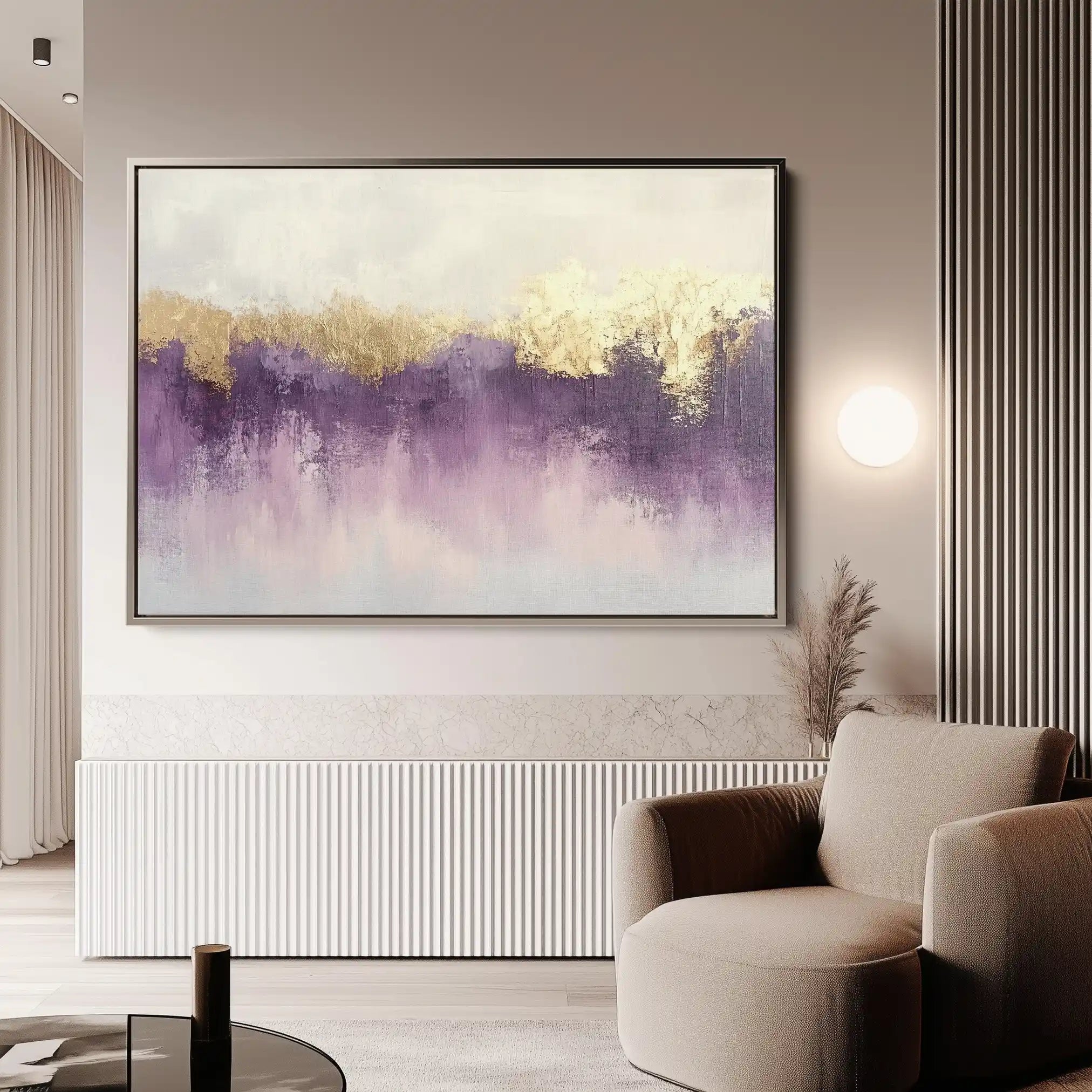 Abstract 505 Canvas Art 60 x 40 cm / Stretched on hidden frame