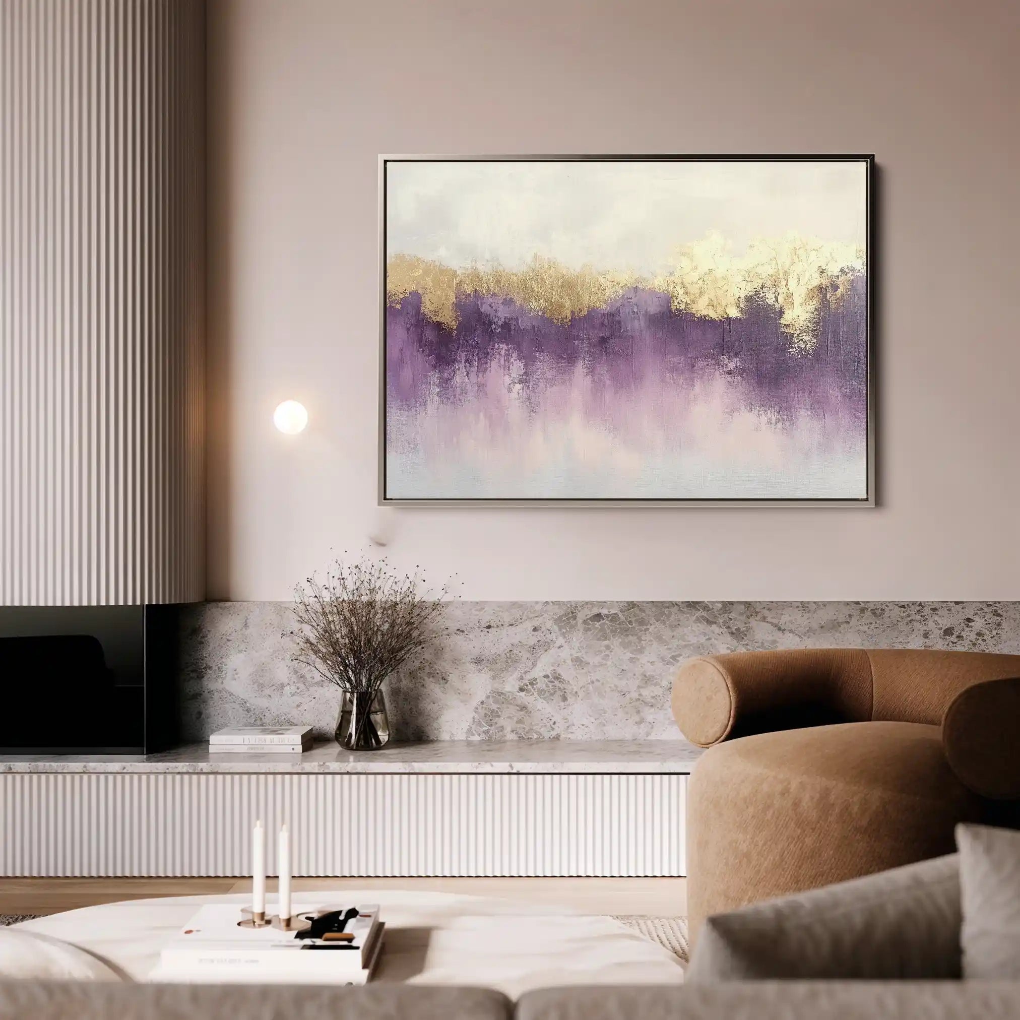 Abstract 505 Canvas Art 60 x 40 cm / Stretched on hidden frame