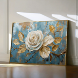 Floral Canvas Wall Art WAD507-F 90 x 60 cm / Stretched on hidden frame