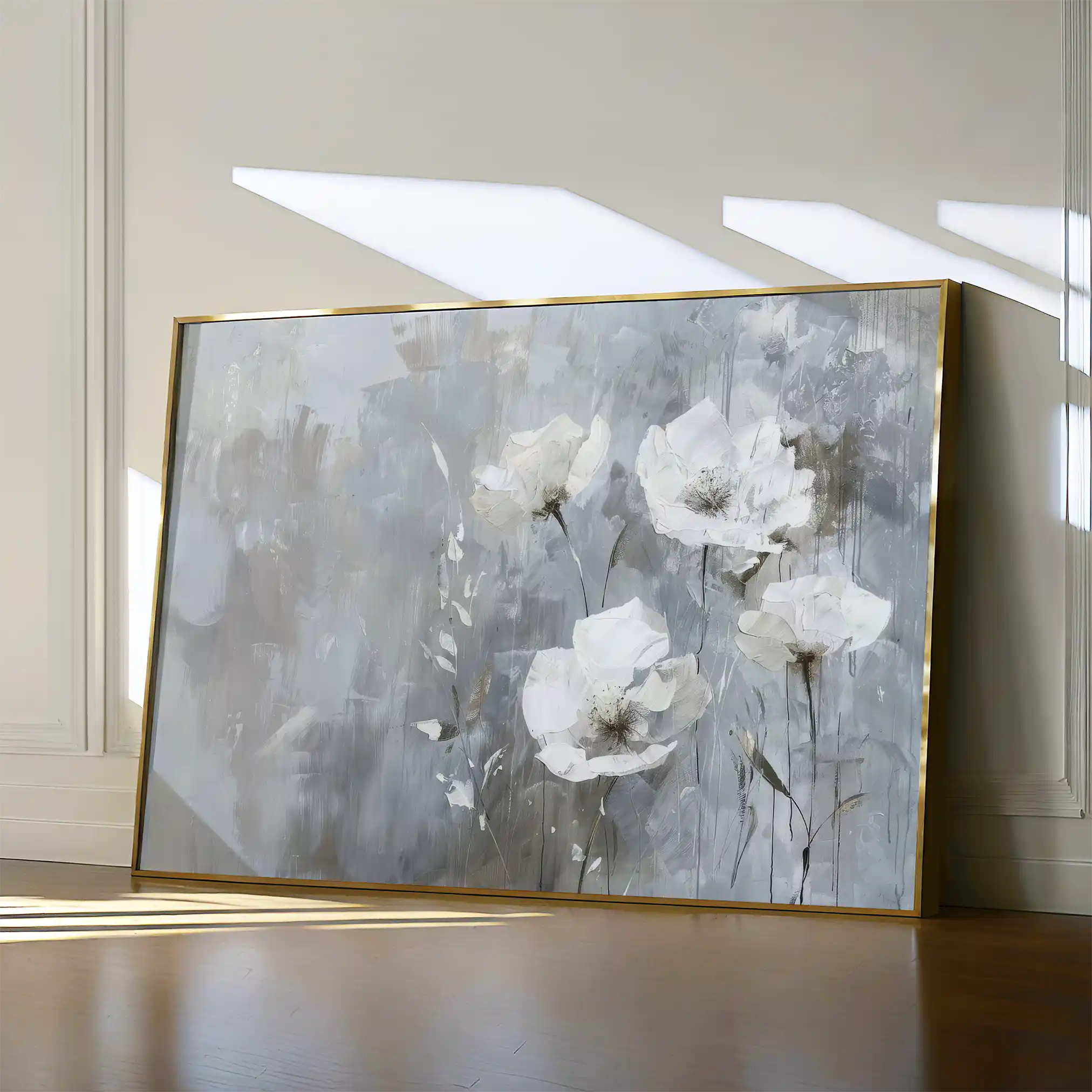 Floral Canvas Wall Art WAD508-F 90 x 60 cm / Stretched on hidden frame