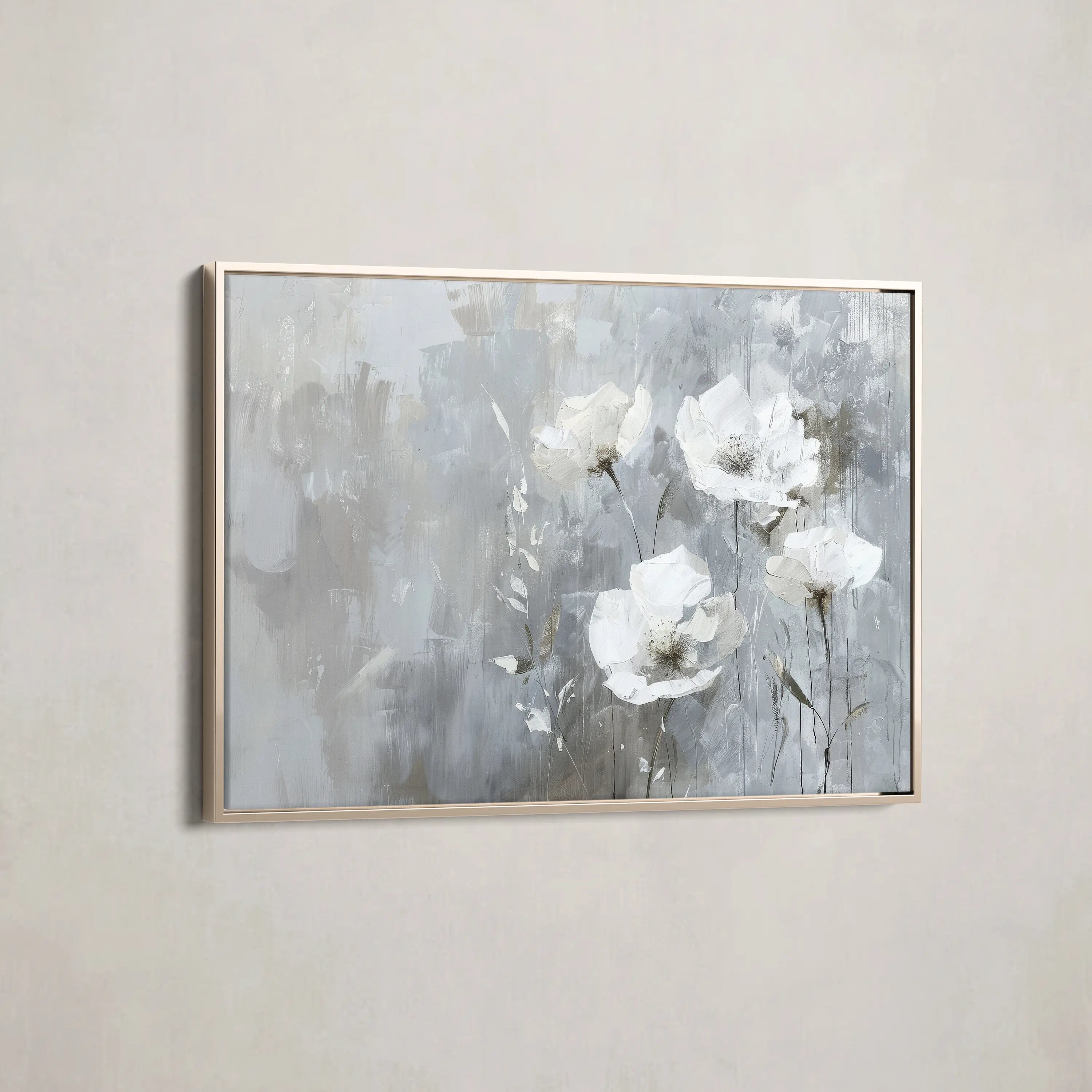 Floral Canvas Wall Art WAD508-F 90 x 60 cm / Stretched on hidden frame