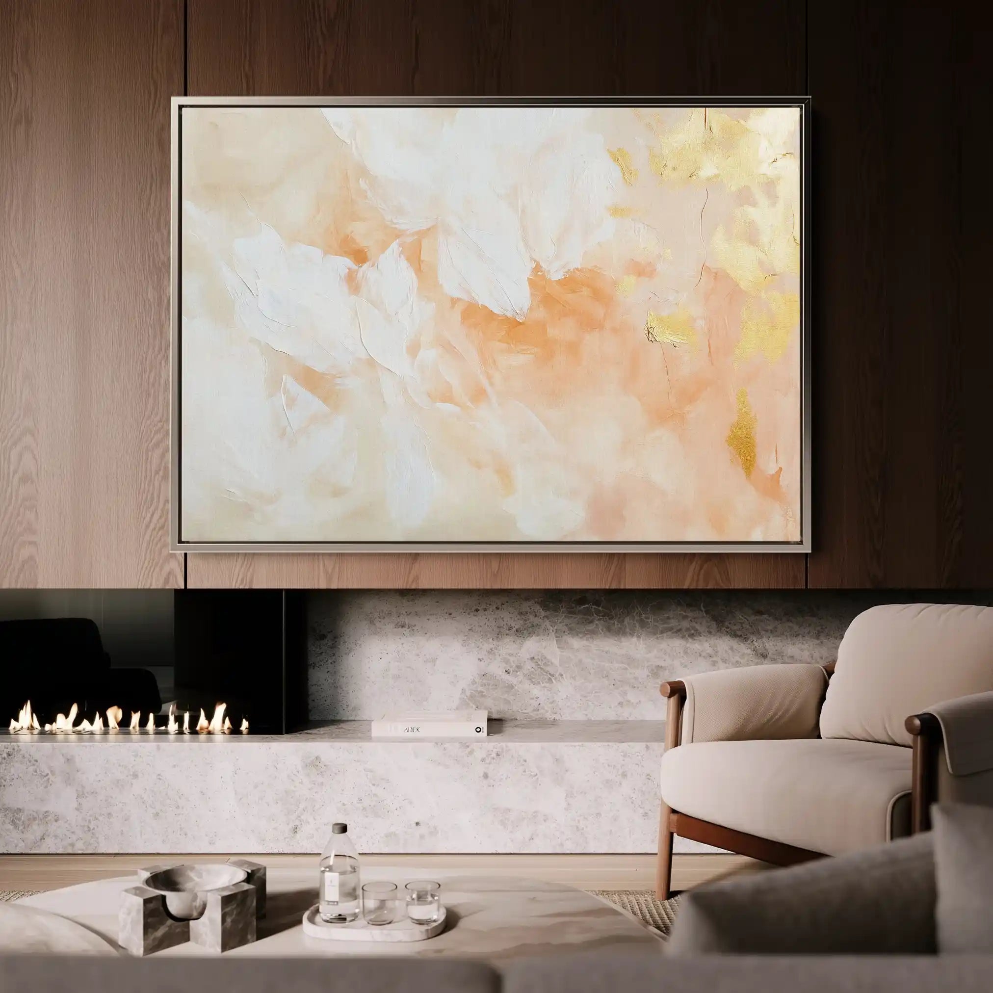 Abstract 509 Canvas Art 60 x 40 cm / Stretched on hidden frame