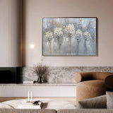 Floral Canvas Wall Art WAD511-F 90 x 60 cm / Stretched on hidden frame