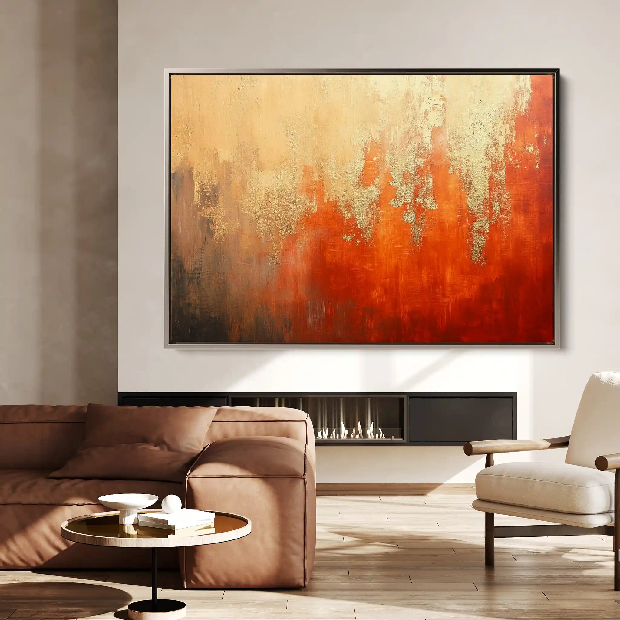 Abstract 512 Canvas Art 60 x 40 cm / Stretched on hidden frame