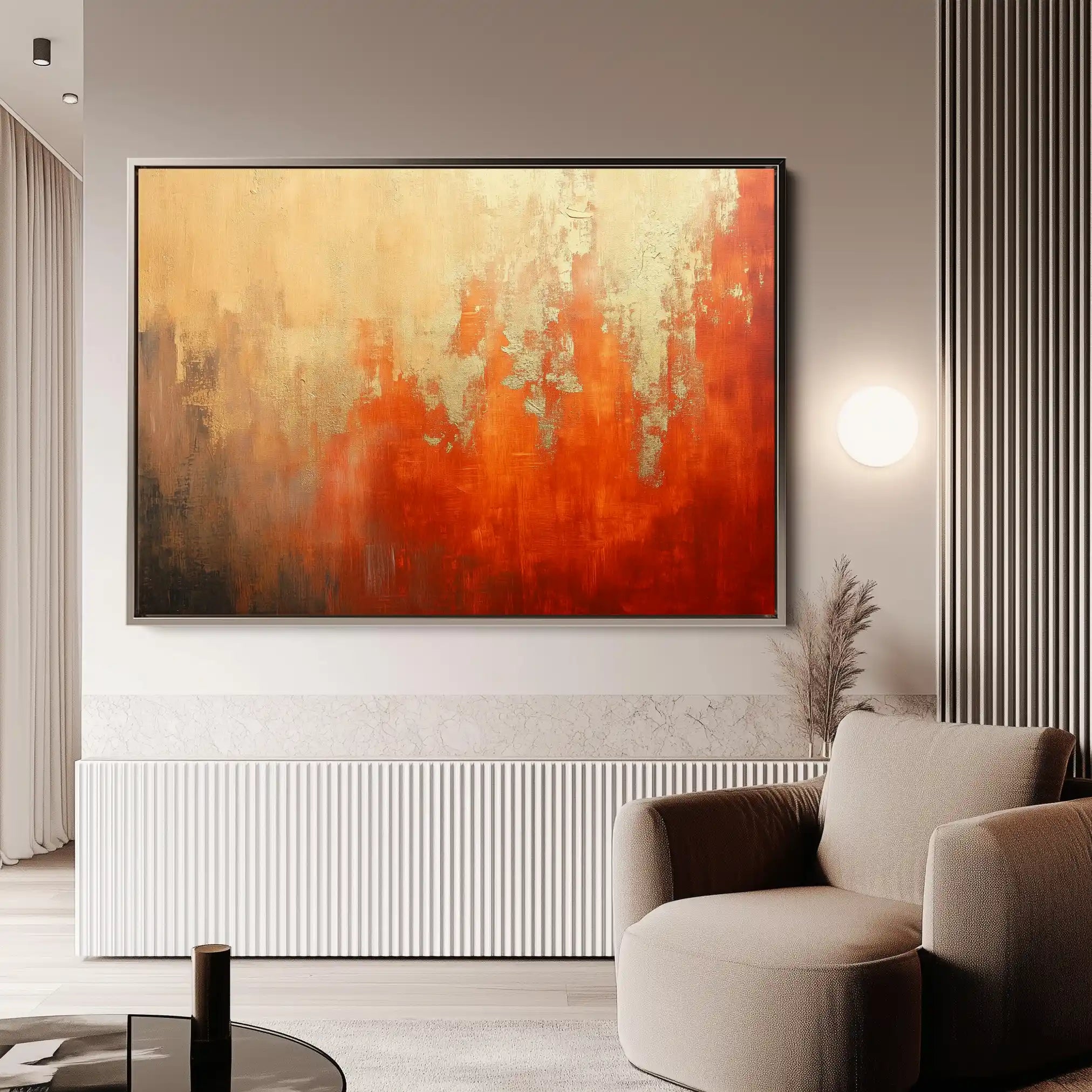 Abstract 512 Canvas Art 60 x 40 cm / Stretched on hidden frame