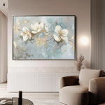 Floral Canvas Wall Art WAD512-F 90 x 60 cm / Stretched on hidden frame
