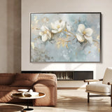 Floral Canvas Wall Art WAD512-F 90 x 60 cm / Stretched on hidden frame