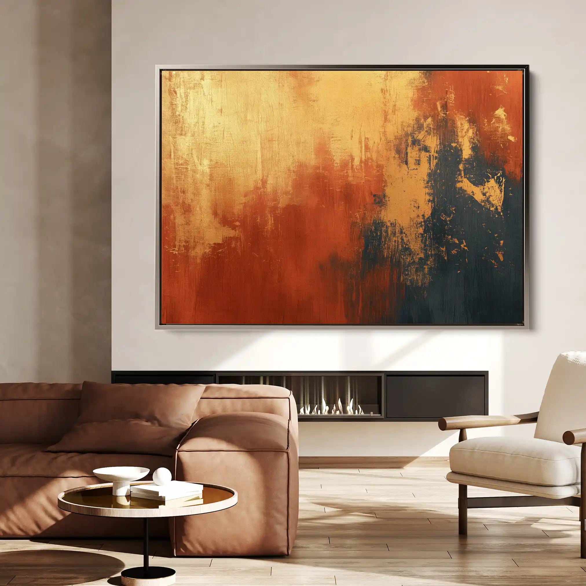 Abstract 513 Canvas Art 60 x 40 cm / Stretched on hidden frame