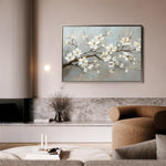 Floral Canvas Wall Art WAD513-F 90 x 60 cm / Stretched on hidden frame