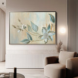 Floral Canvas Wall Art WAD515-F 90 x 60 cm / Stretched on hidden frame