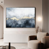 Abstract 516 Canvas Art 60 x 40 cm / Stretched on hidden frame