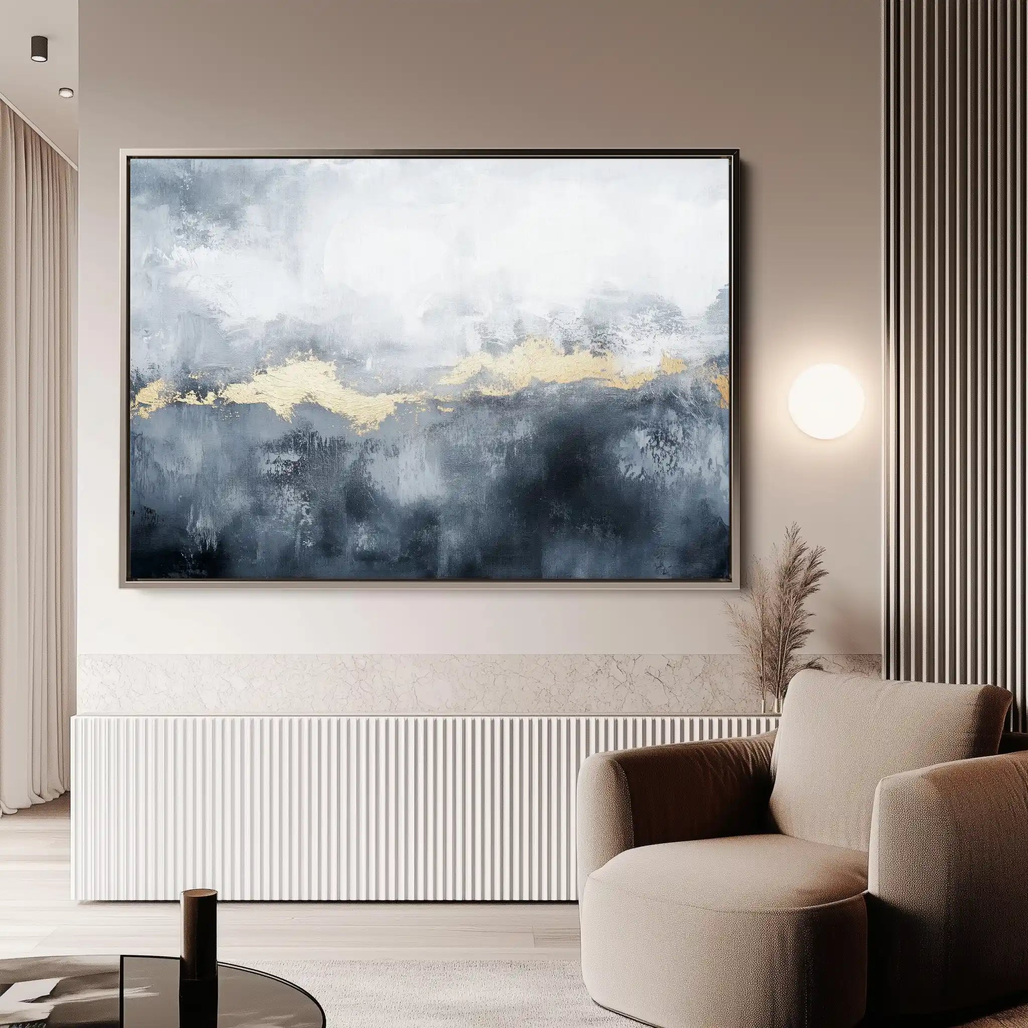 Abstract 516 Canvas Art 60 x 40 cm / Stretched on hidden frame