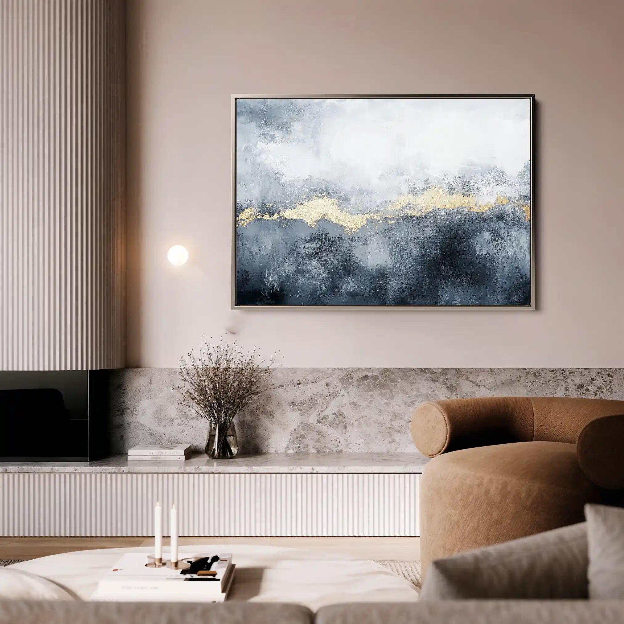 Abstract 516 Canvas Art 60 x 40 cm / Stretched on hidden frame