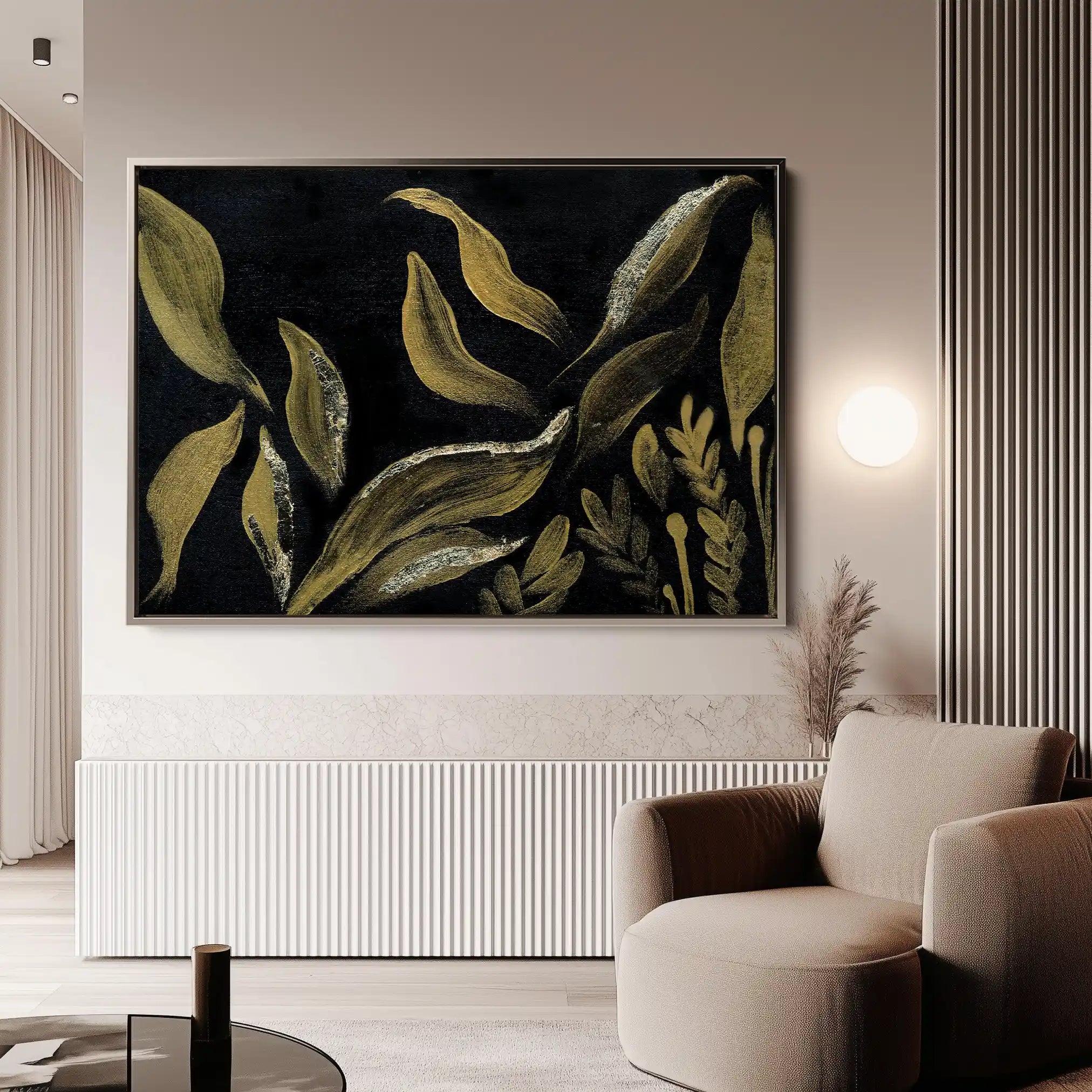 Floral Canvas Wall Art WAD516-F 90 x 60 cm / Stretched on hidden frame