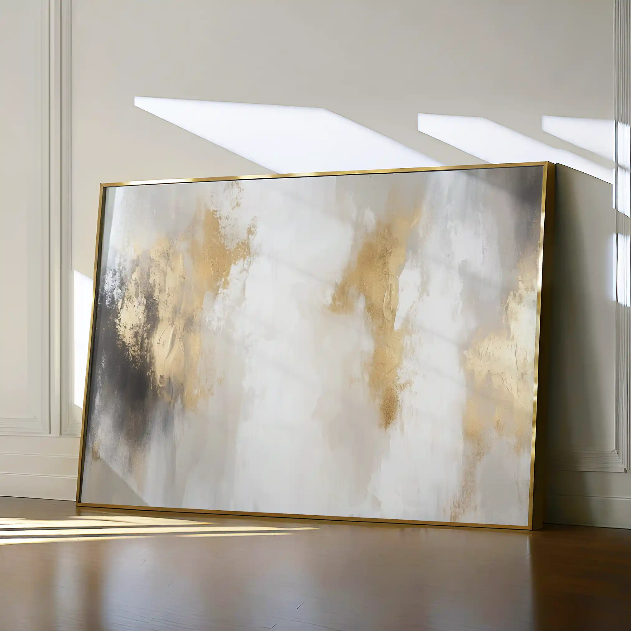 Abstract Canvas Wall Art WAD520-A 90 x 60 cm / Stretched on hidden frame