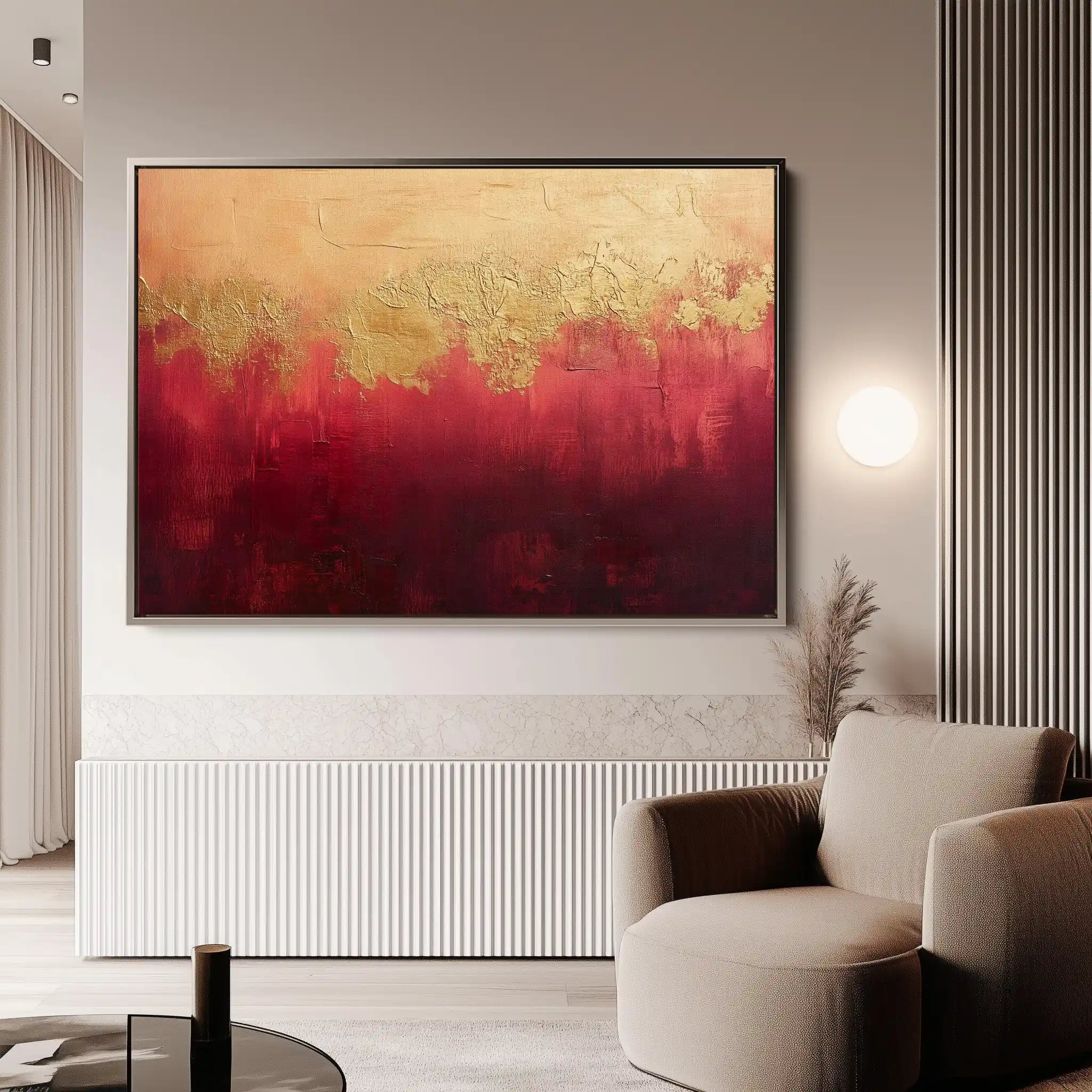 Abstract 522 Canvas Art 60 x 40 cm / Stretched on hidden frame