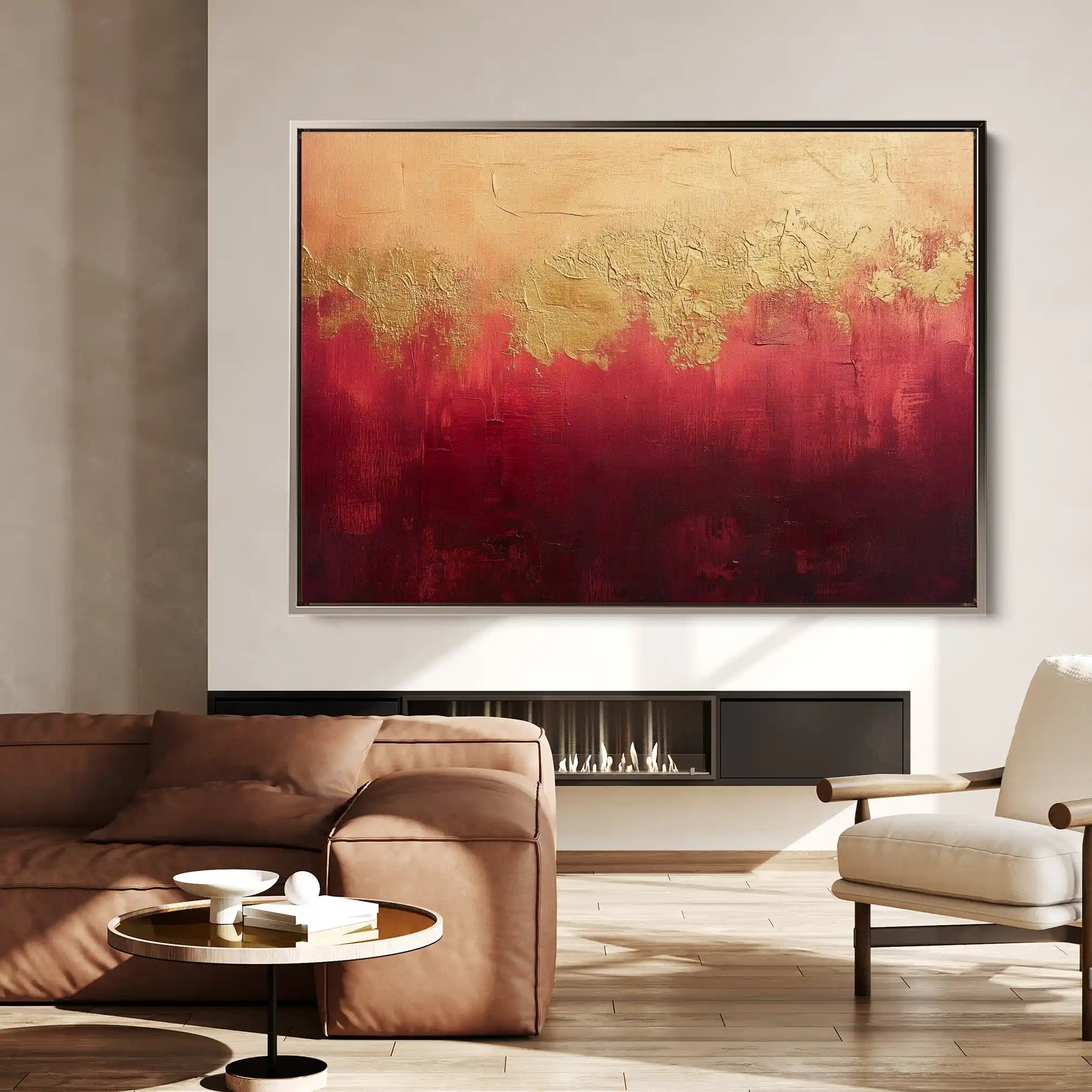 Abstract 522 Canvas Art 60 x 40 cm / Stretched on hidden frame