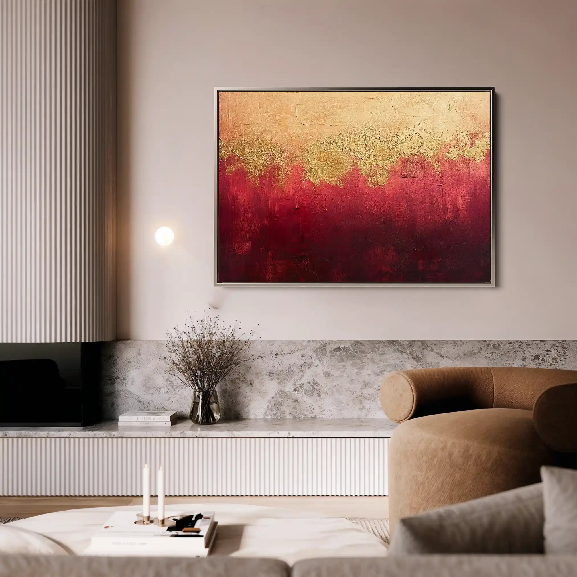 Abstract 522 Canvas Art 60 x 40 cm / Stretched on hidden frame