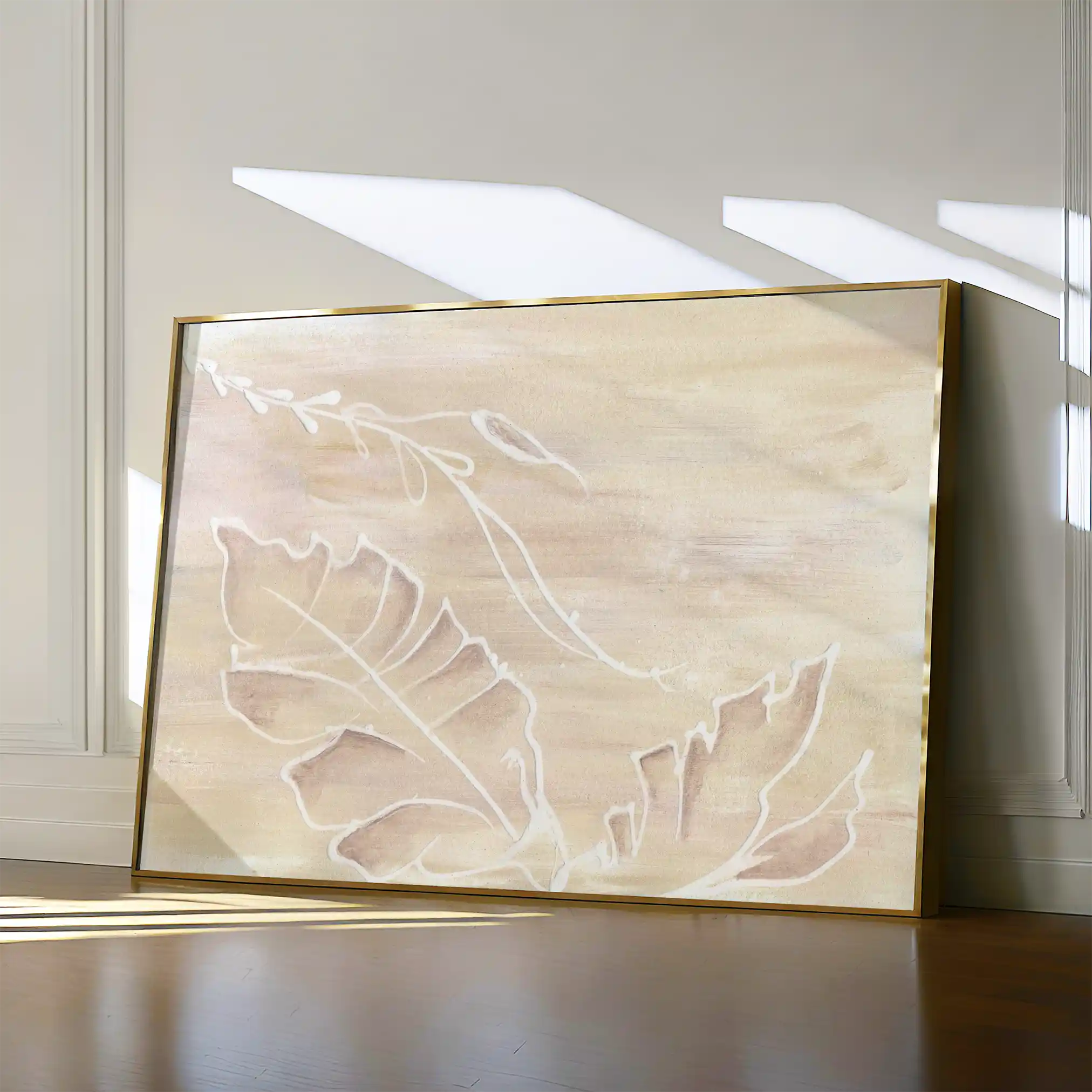 Floral Canvas Wall Art WAD526-F 90 x 60 cm / Stretched on hidden frame