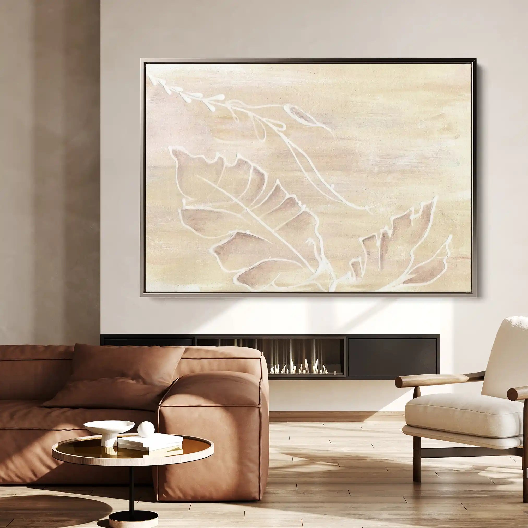 Floral Canvas Wall Art WAD526-F 90 x 60 cm / Stretched on hidden frame