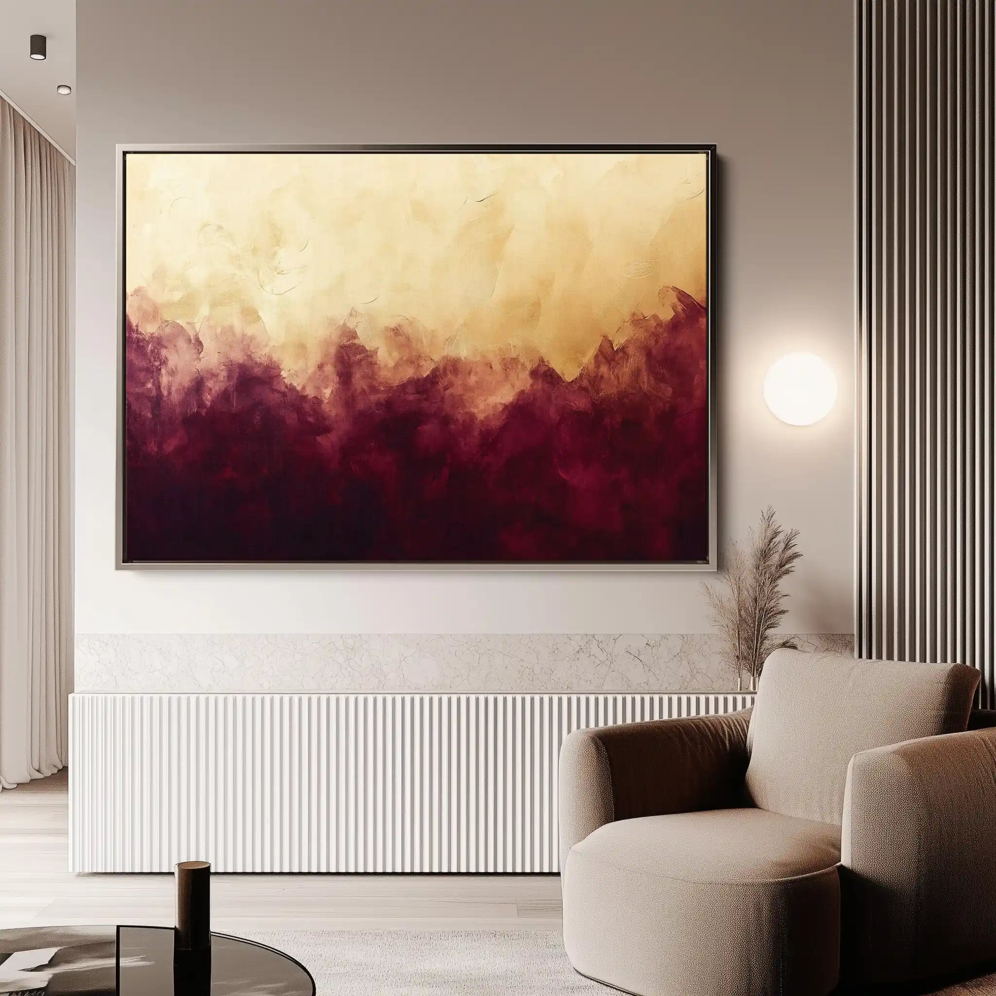 Abstract 528 Canvas Art 60 x 40 cm / Stretched on hidden frame