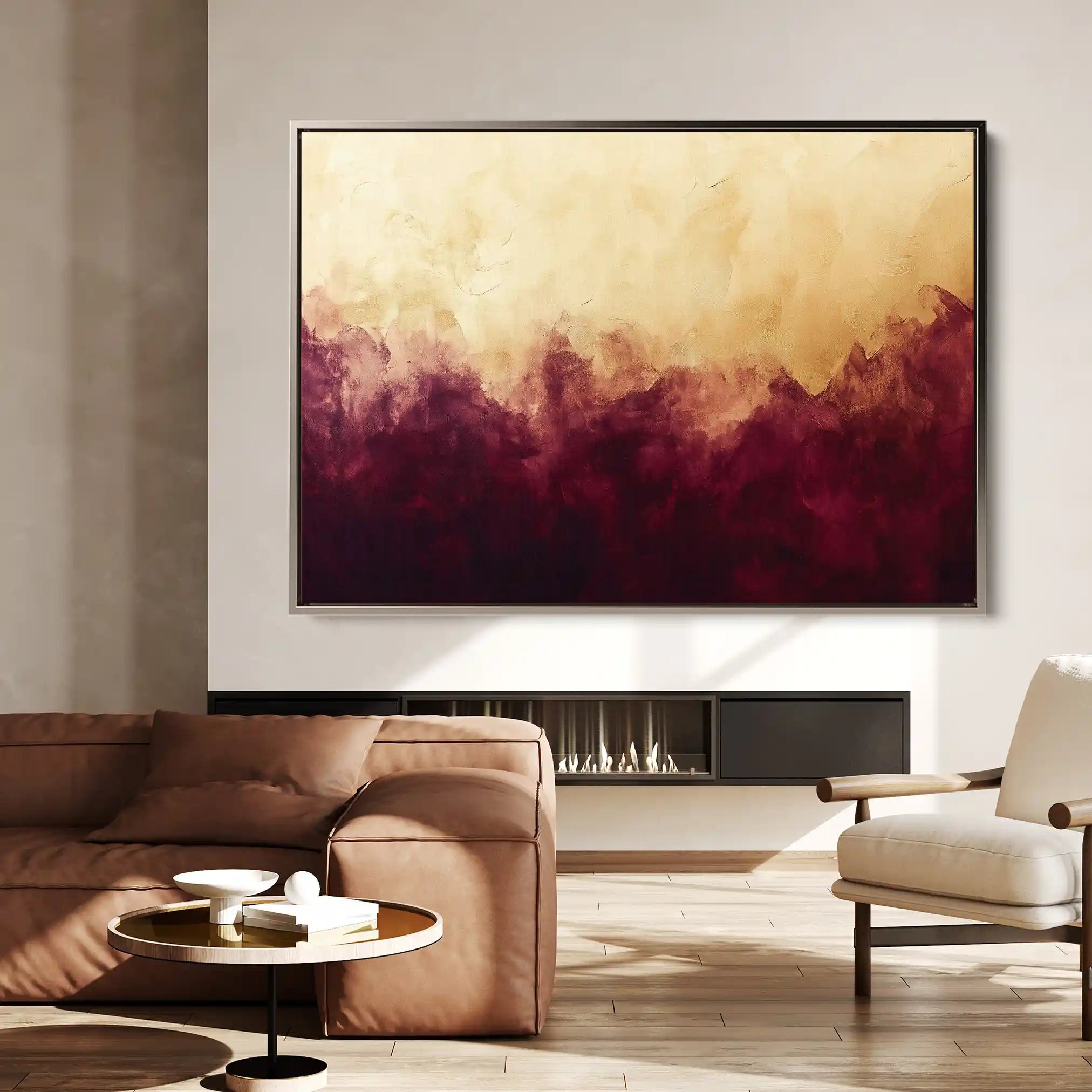 Abstract 528 Canvas Art 60 x 40 cm / Stretched on hidden frame