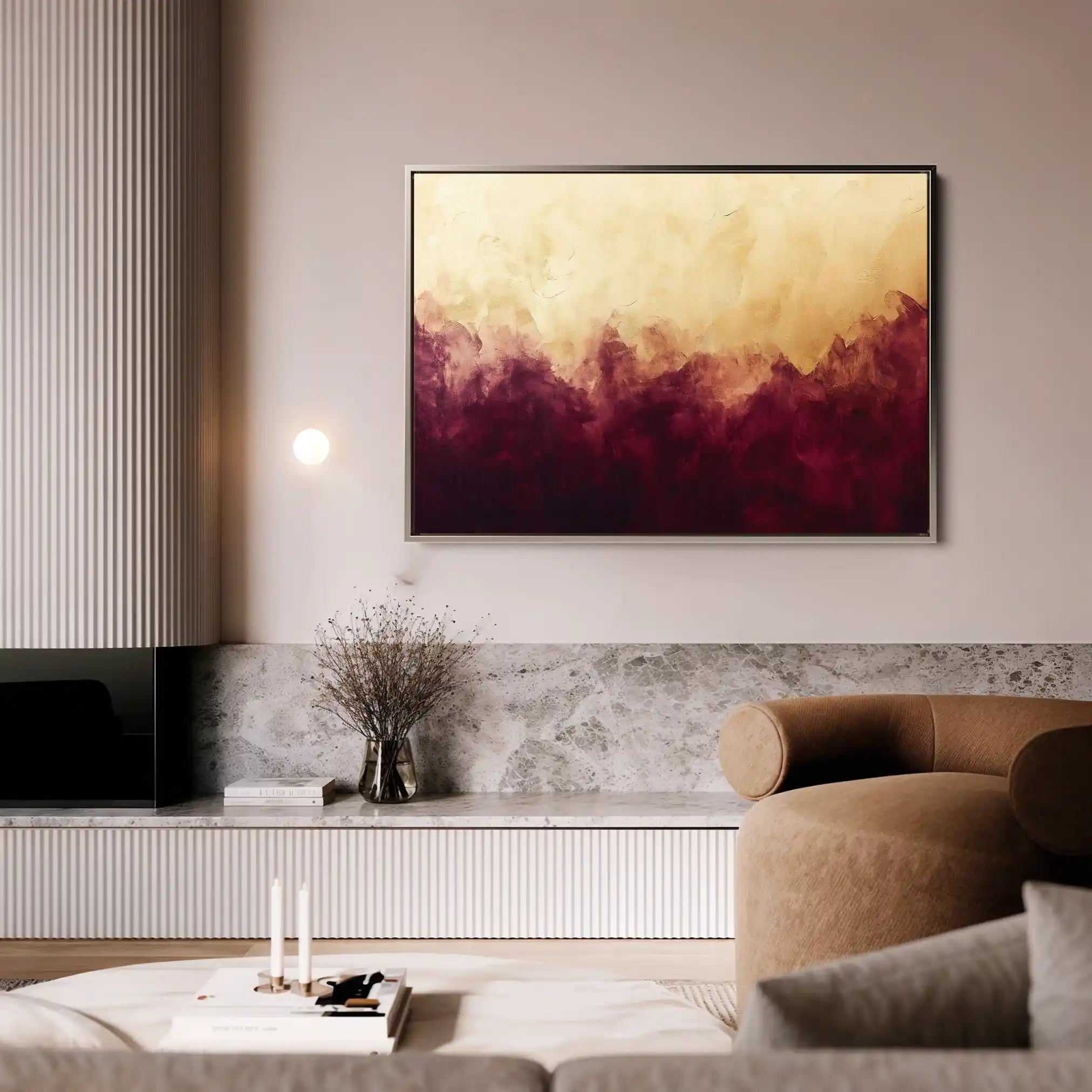 Abstract 528 Canvas Art 60 x 40 cm / Stretched on hidden frame