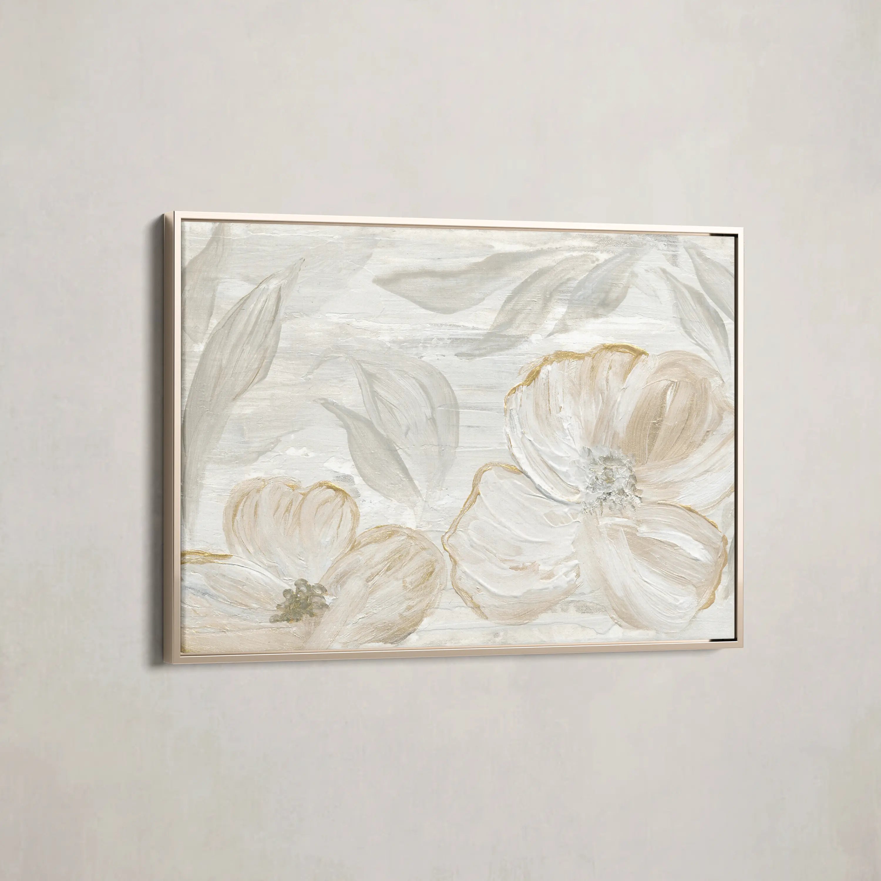 Floral Canvas Wall Art WAD528-F 90 x 60 cm / Stretched on hidden frame